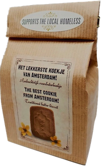 support homeless Koekje uit Amsterdam